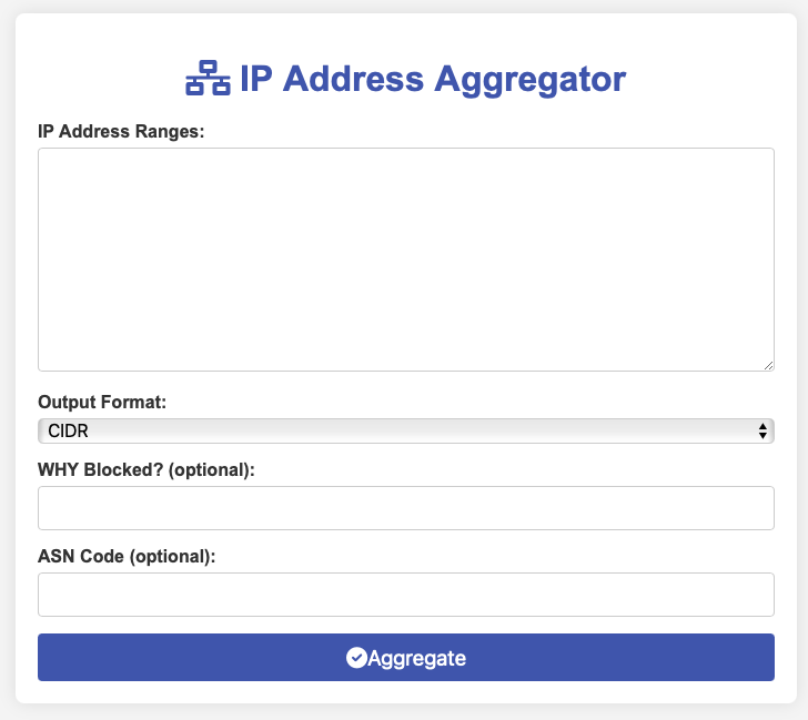 IP Aggregator